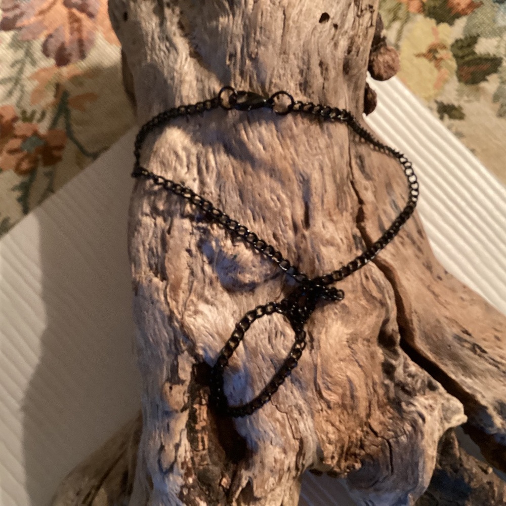COPY - Black Chain Necklace 16”